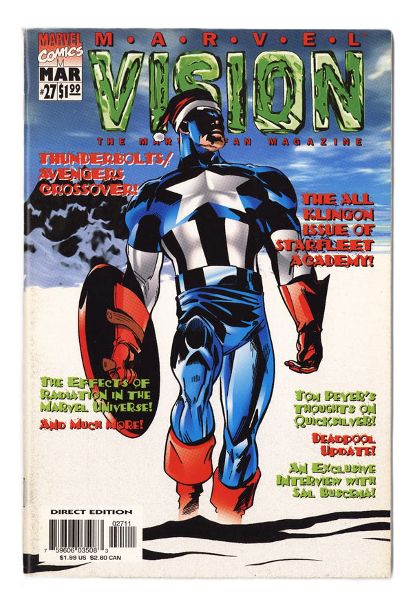 Marvel Vision 27 Mid Grade (1998)