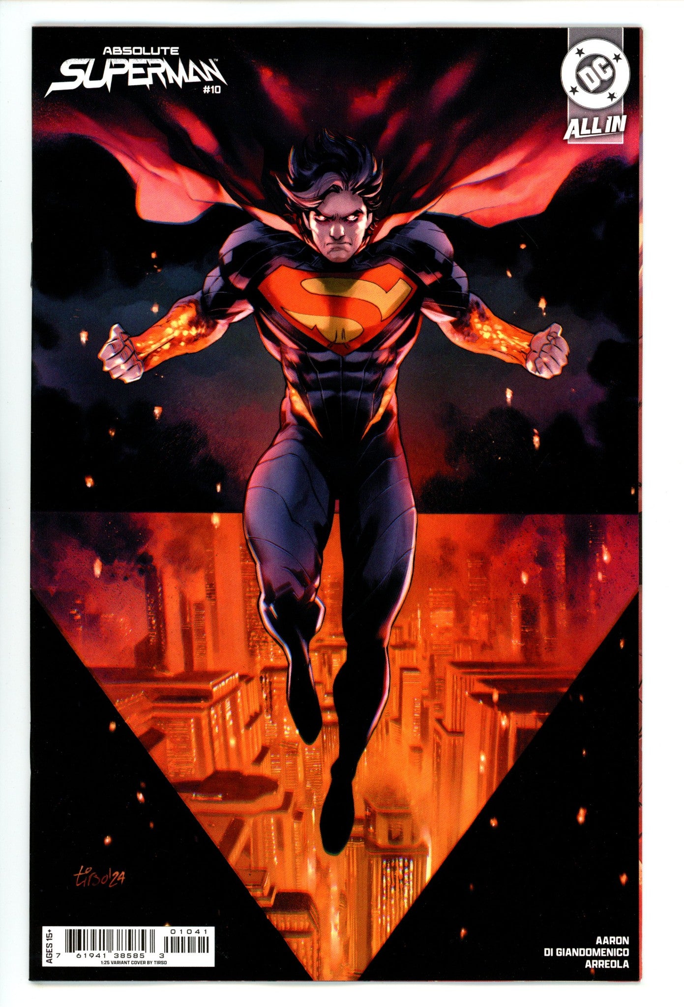 Absolute Superman 10 Cons Incentive NM- (2025)
