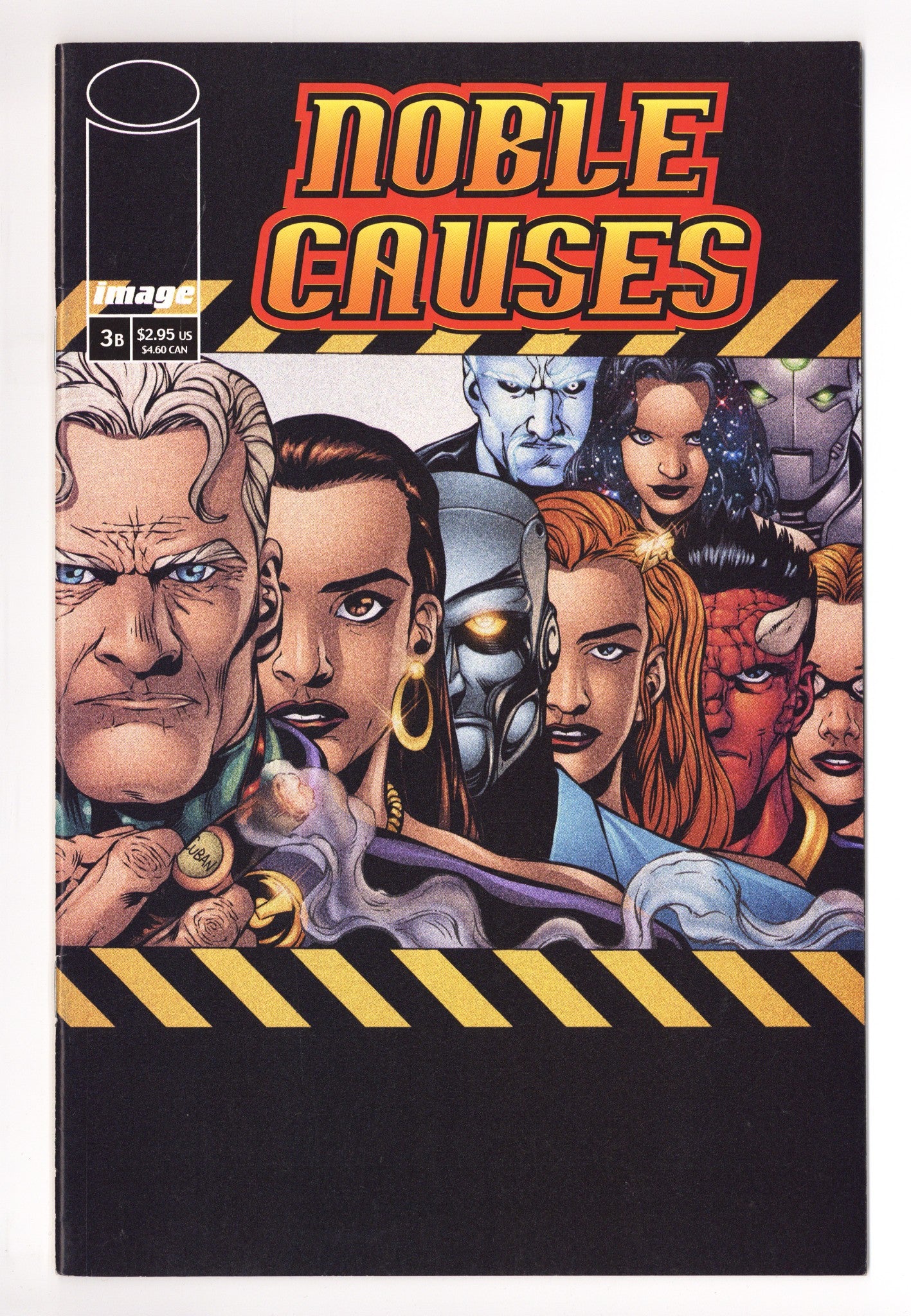 Noble Causes Vol 1 3 Mid Grade (2002) ChrisCross Variant 