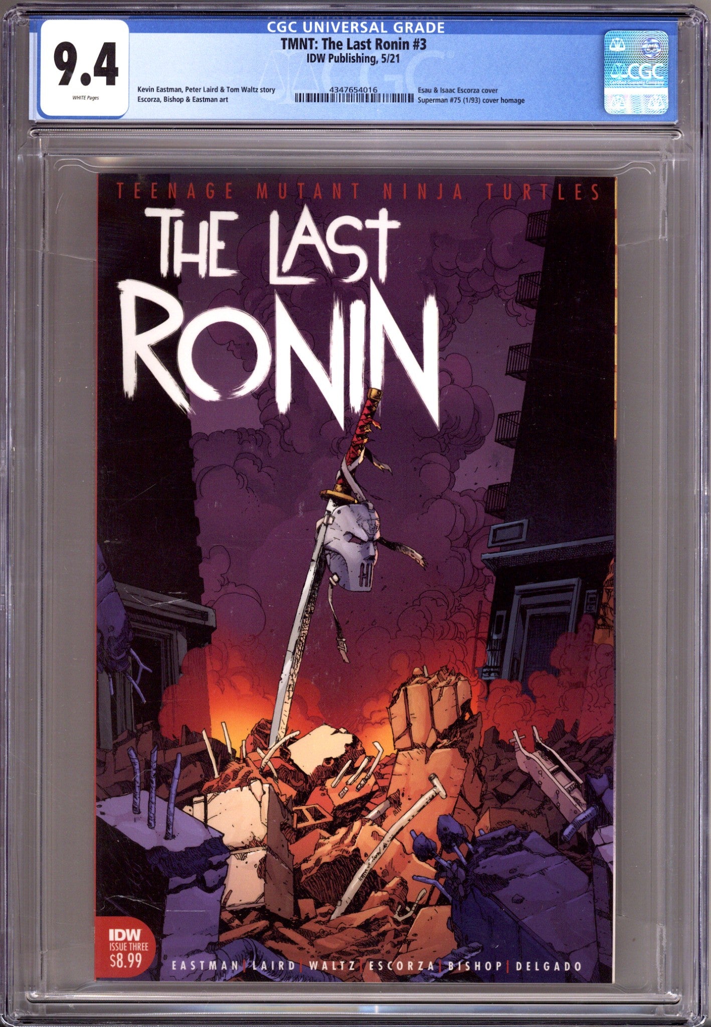 TMNT: The Last Ronin   3 CGC 9.4 (NM)   (2021)        