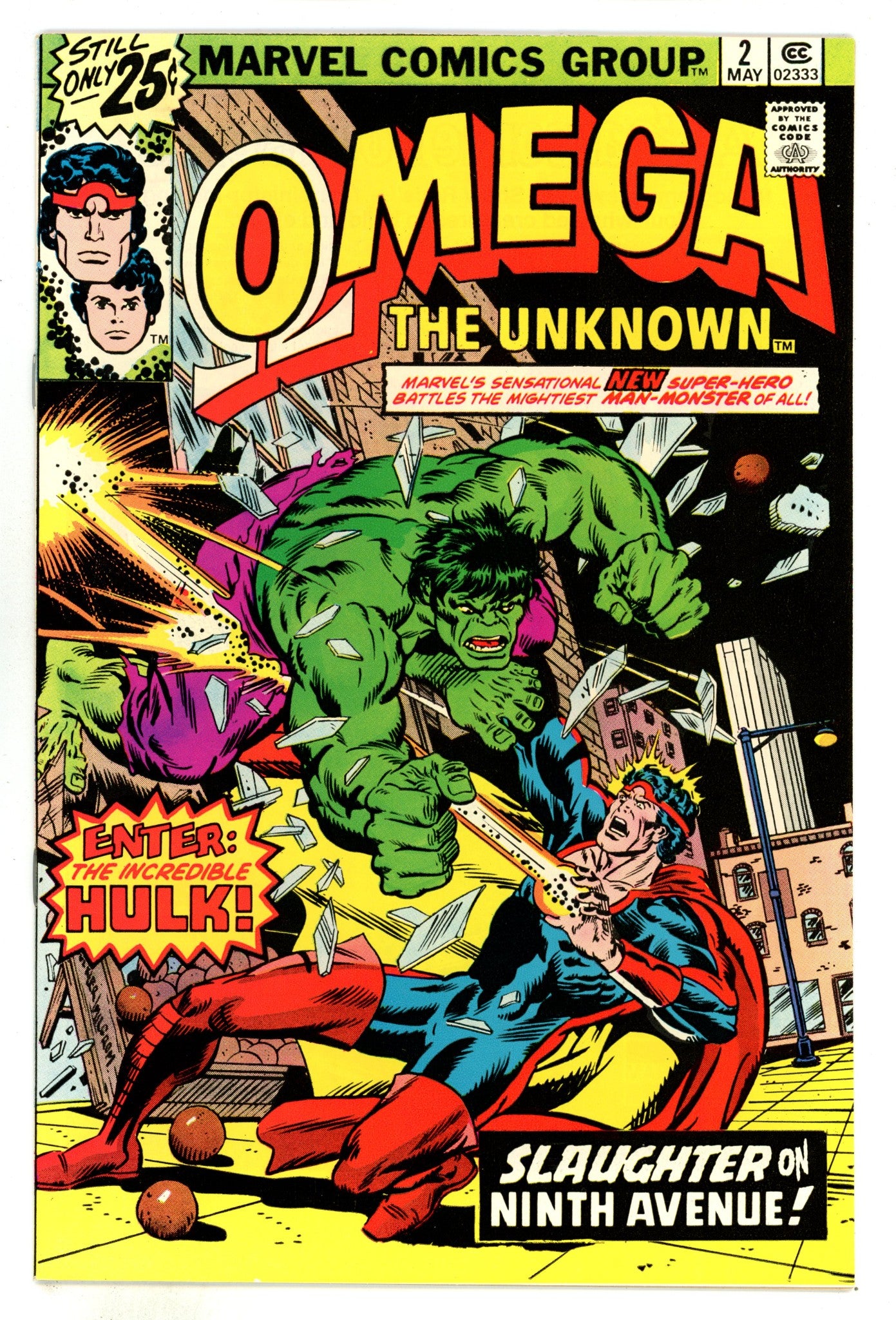 Omega the Unknown Vol 1 2 VF/NM (9.0) (1976) 