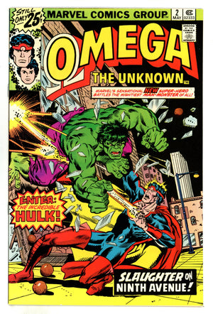 Omega the Unknown Vol 1 2 VF/NM (9.0) (1976)
