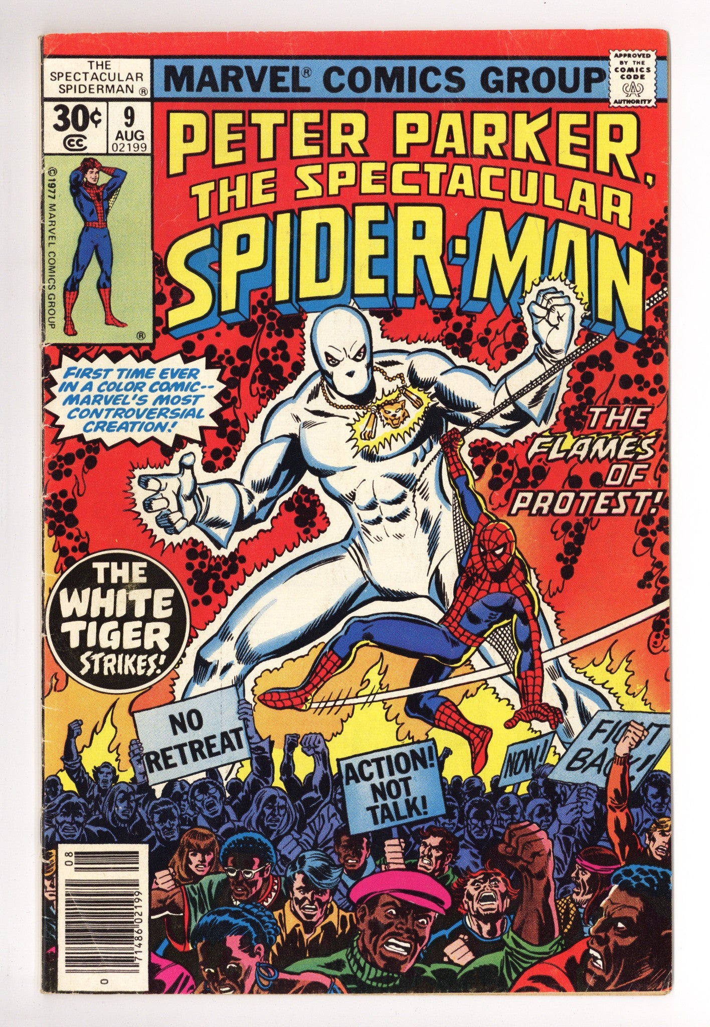 The Spectacular Spider-Man Vol 1 9 VG- (3.5) (1977) 