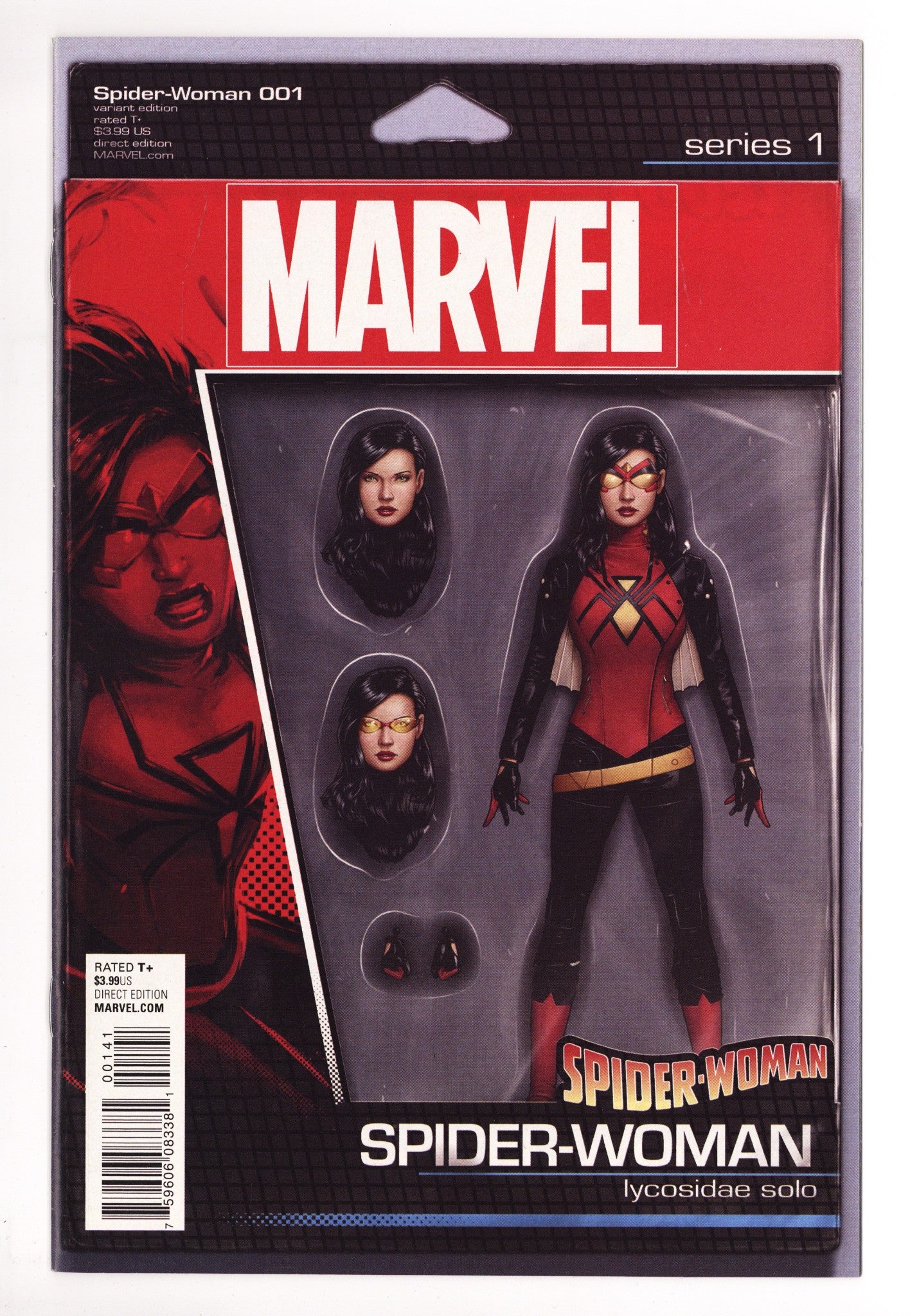 Spider-Woman Vol 6 1 High Grade (2016) Christopher Action Figure Variant 