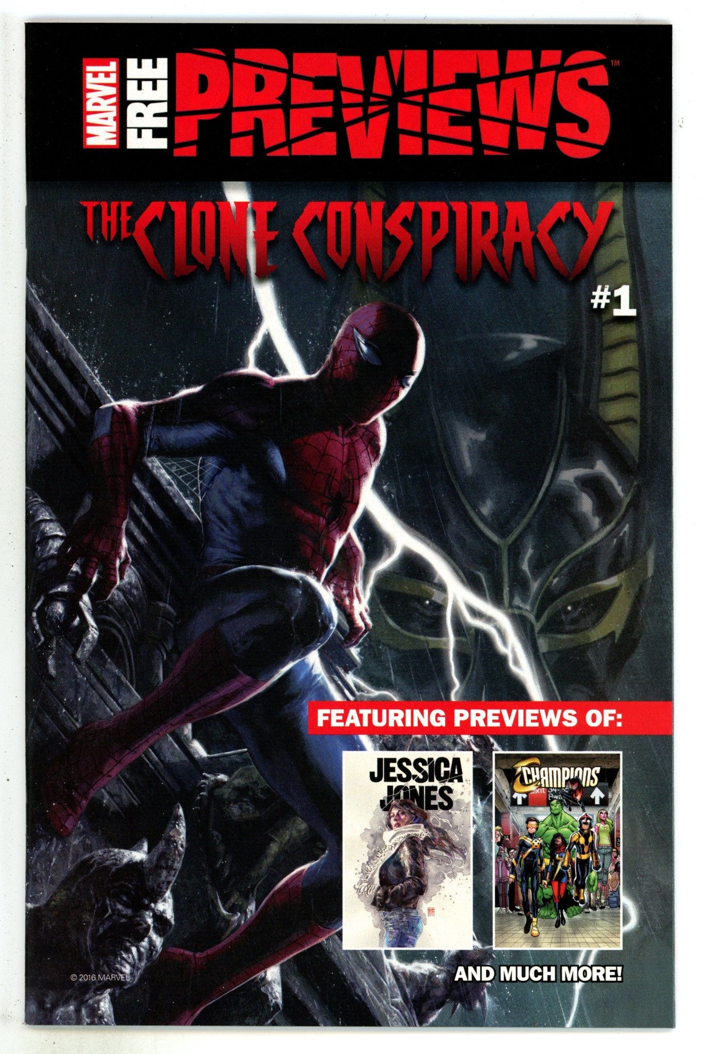 Marvel Previews Clone Conspiracy 1 High Grade (2016) 