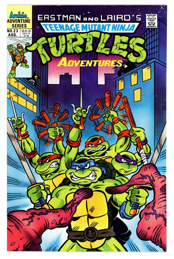 Teenage Mutant Ninja Turtles Adventures Vol 2 23 NM- (9.2) (1991)