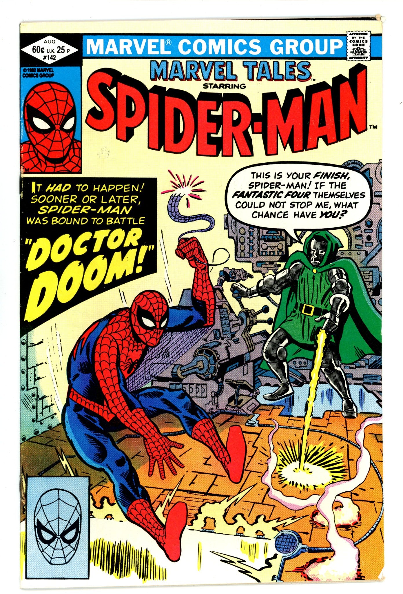 Marvel Tales Vol 2 142 Mid Grade (1982) 