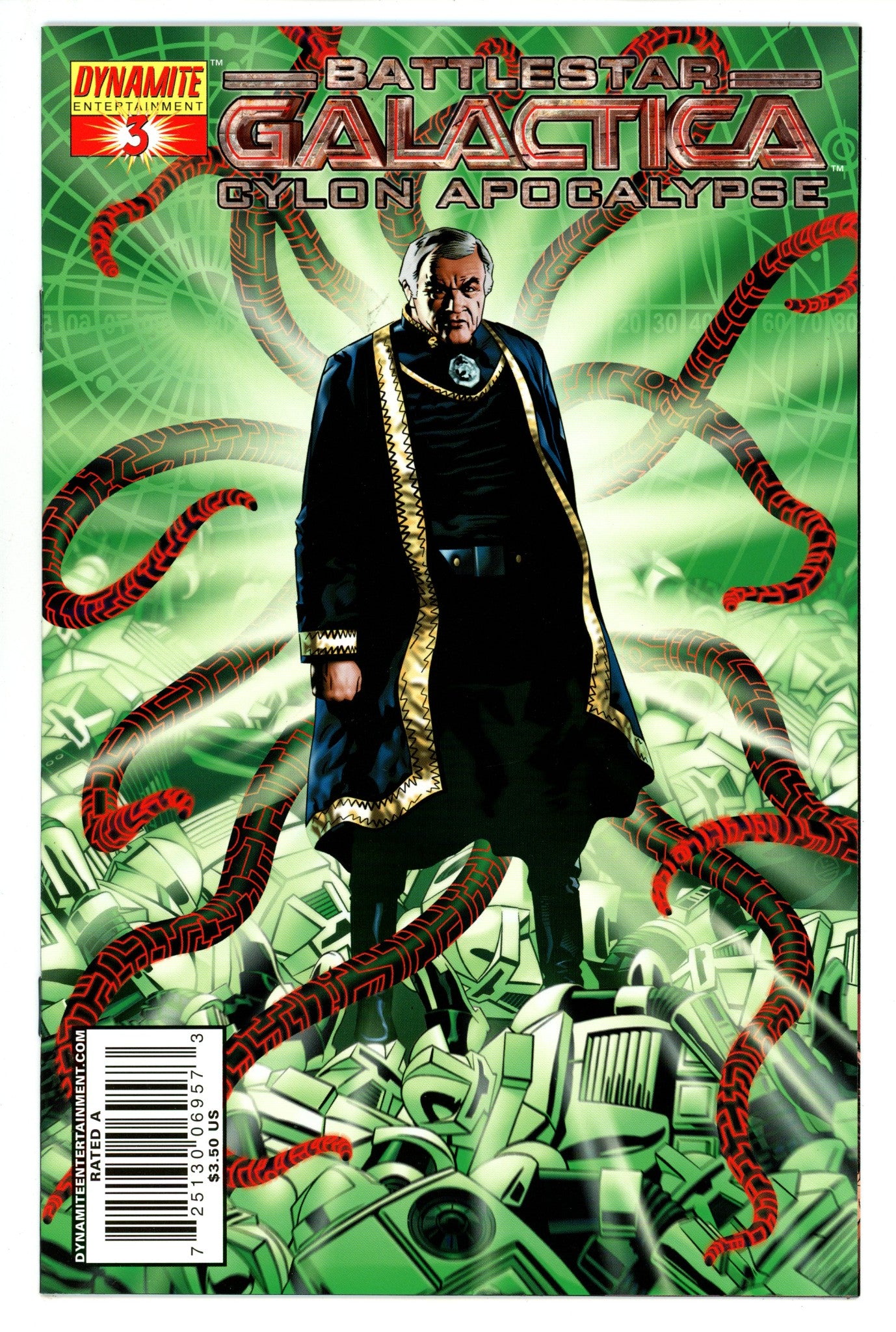 Battlestar Galactica: Cylon Apocalypse 3 Mid Grade (2007) Golden Variant 