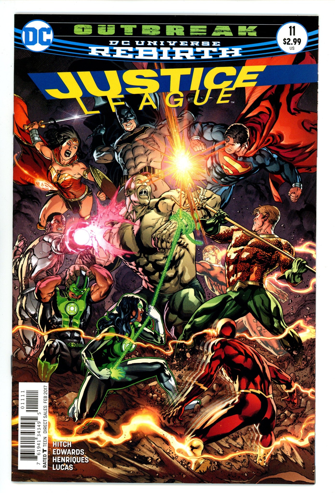 Justice League Vol 2 11 High Grade (2017) 