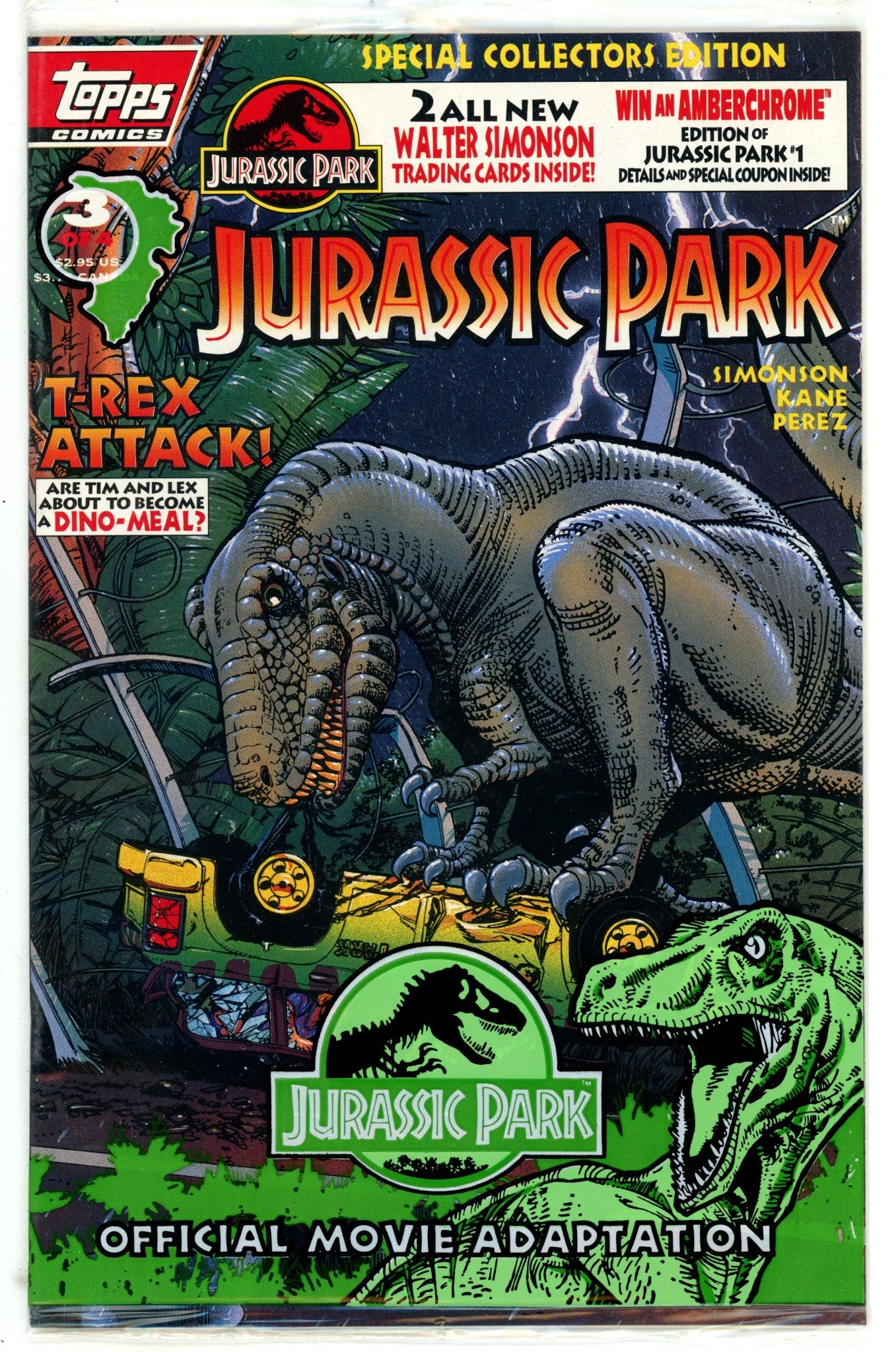Jurassic Park 3 New, Sealed (1993) 