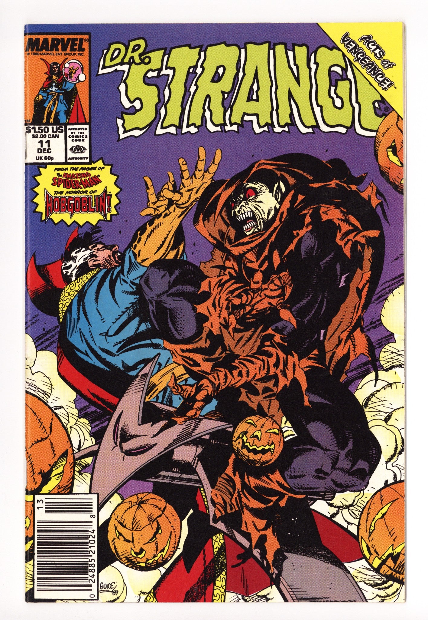 Doctor Strange, Sorcerer Supreme 11 High Grade (1989) 