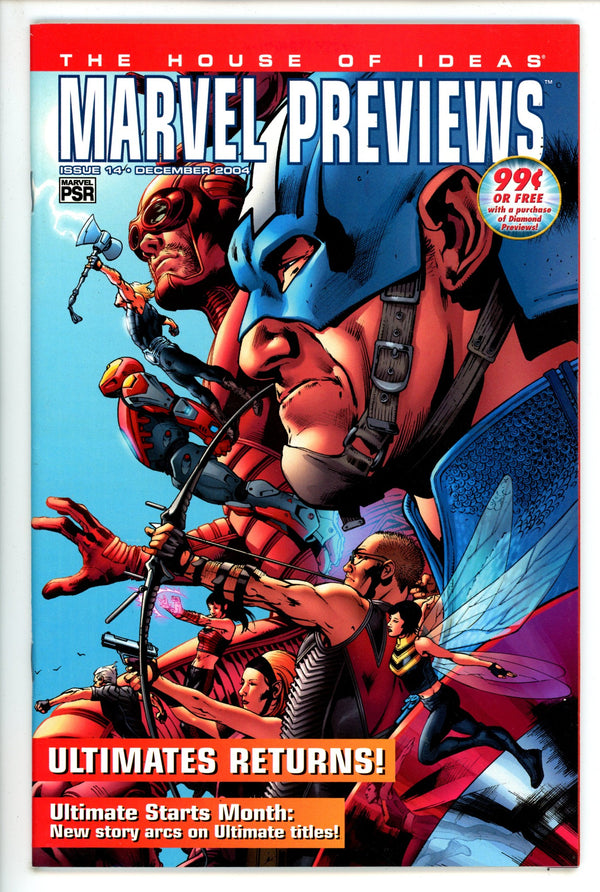 Marvel Previews Vol 1 14 High Grade (2004)