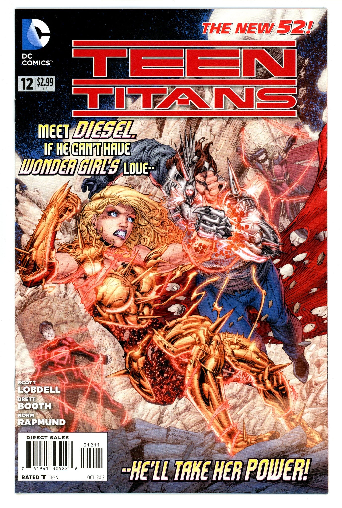Teen Titans Vol 4 12 High Grade (2012) 