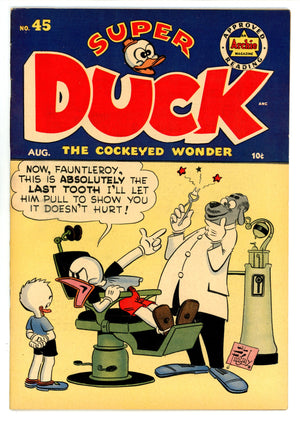 Super Duck Comics 45 NM- (9.2) (1952) 