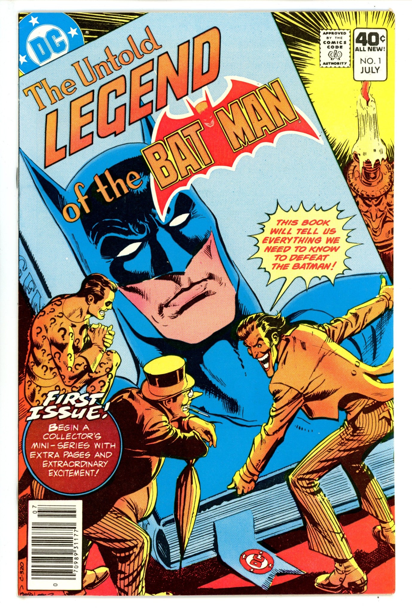 The Untold Legend of the Batman 1 FN/VF (1980)