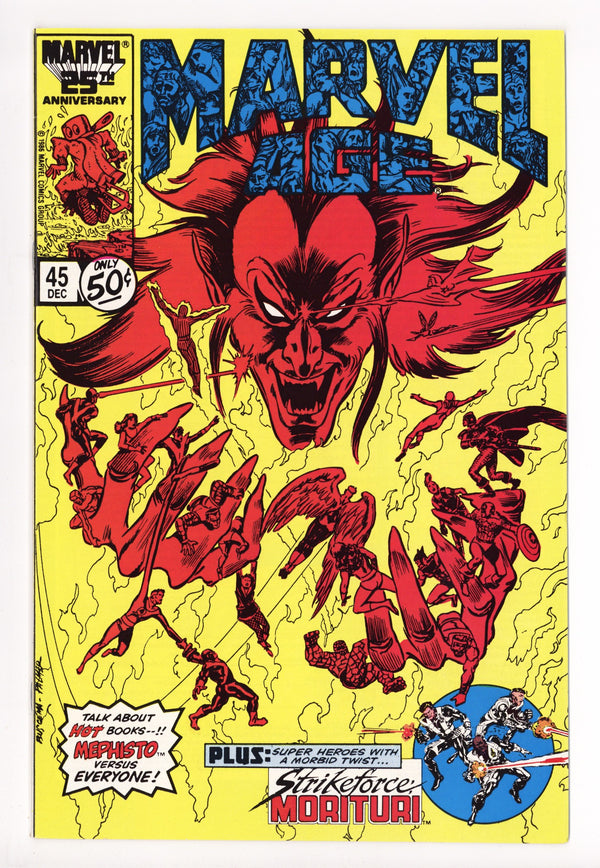 Marvel Age 45 High Grade (1986)