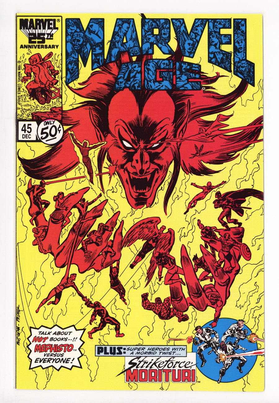 Marvel Age 45 High Grade (1986) 