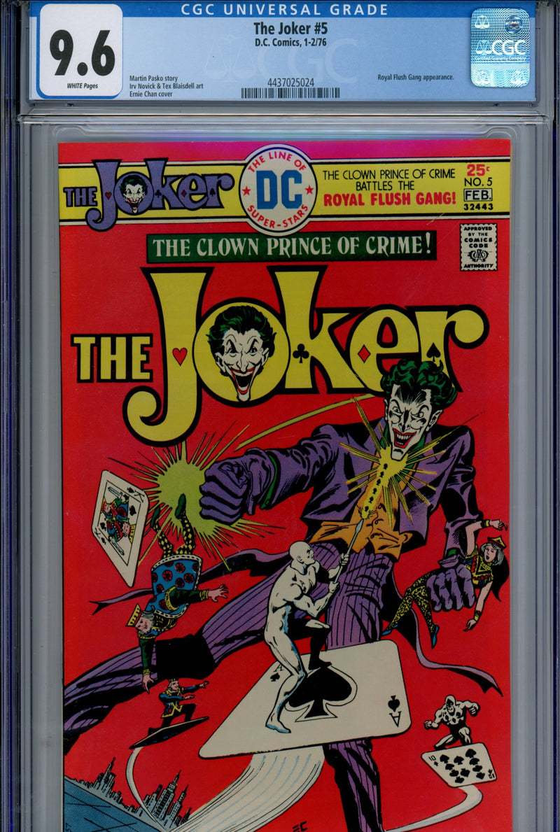 The Joker Vol 1 5 CGC 9.6 (NM+) (1976) 
