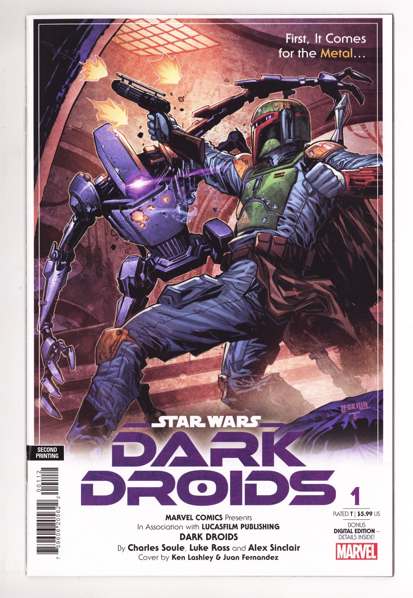 Star Wars: Dark Droids 1 High Grade (2023) 2nd Print 