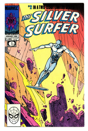 The Silver Surfer Vol 4 2 VF (8.0) (1989)