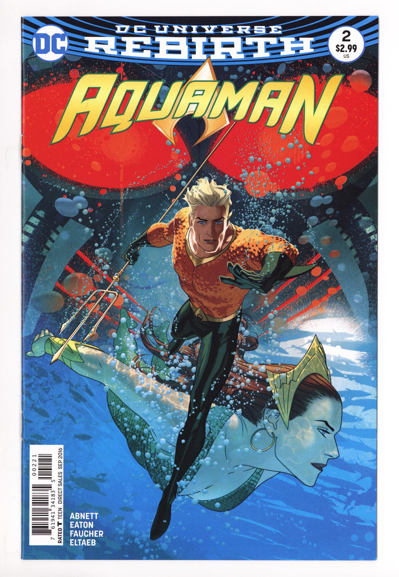 Aquaman Vol 8 2 High Grade (2016) Middleton Variant 