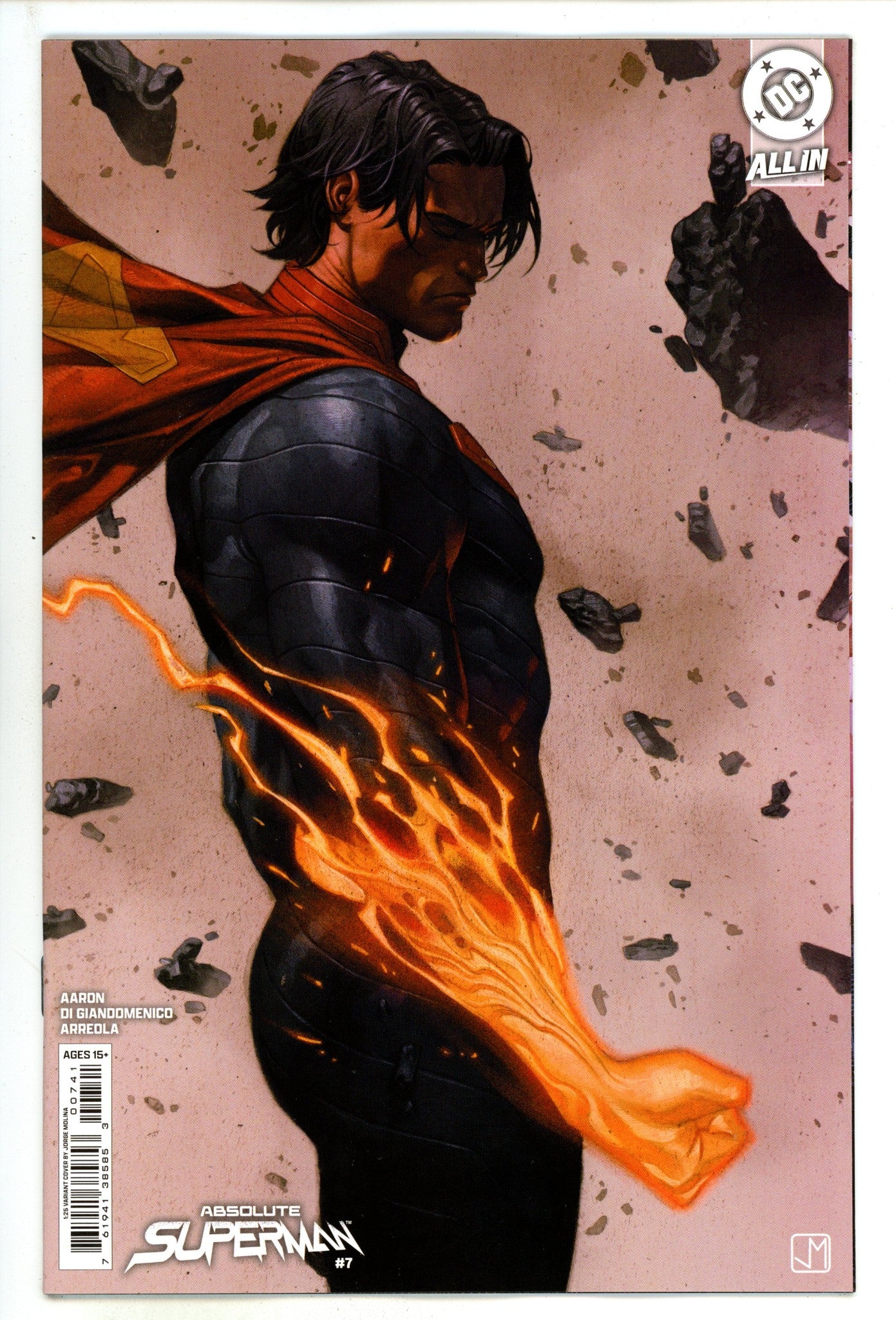 Absolute Superman 7 Molina Incentive Variant NM (2025)