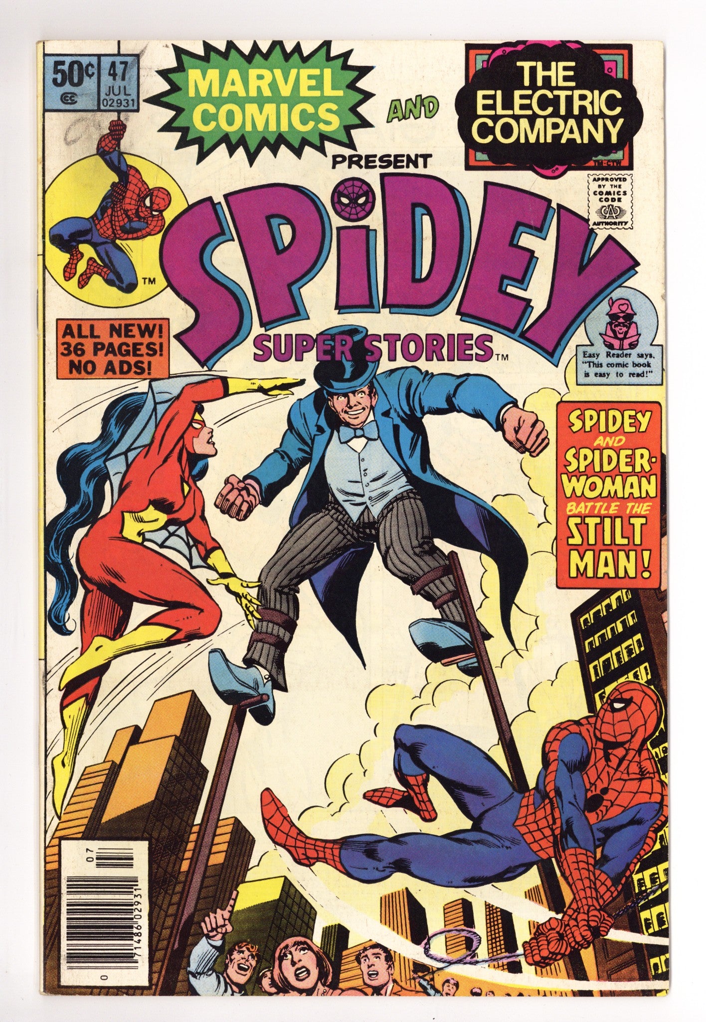Spidey Super Stories 47 Mid Grade (1980) Newsstand 