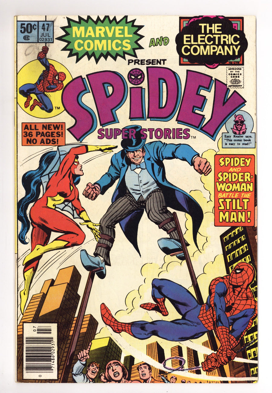 Spidey Super Stories 47 Mid Grade (1980) Newsstand 