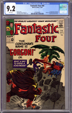 Fantastic Four Vol 1 44 CGC 9.2 (NM-) (1965)