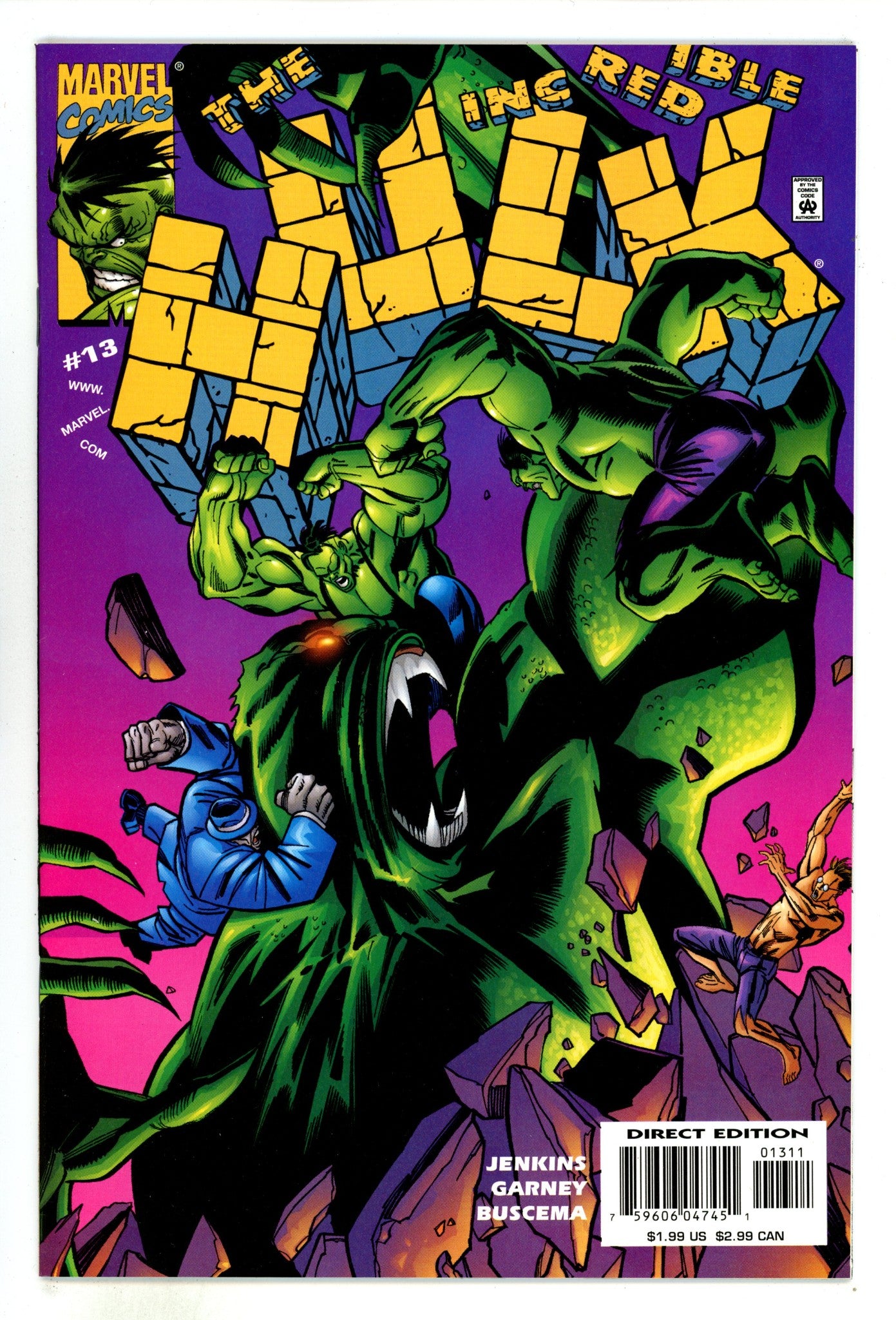 Incredible Hulk Vol 2 13 High Grade (2000) 
