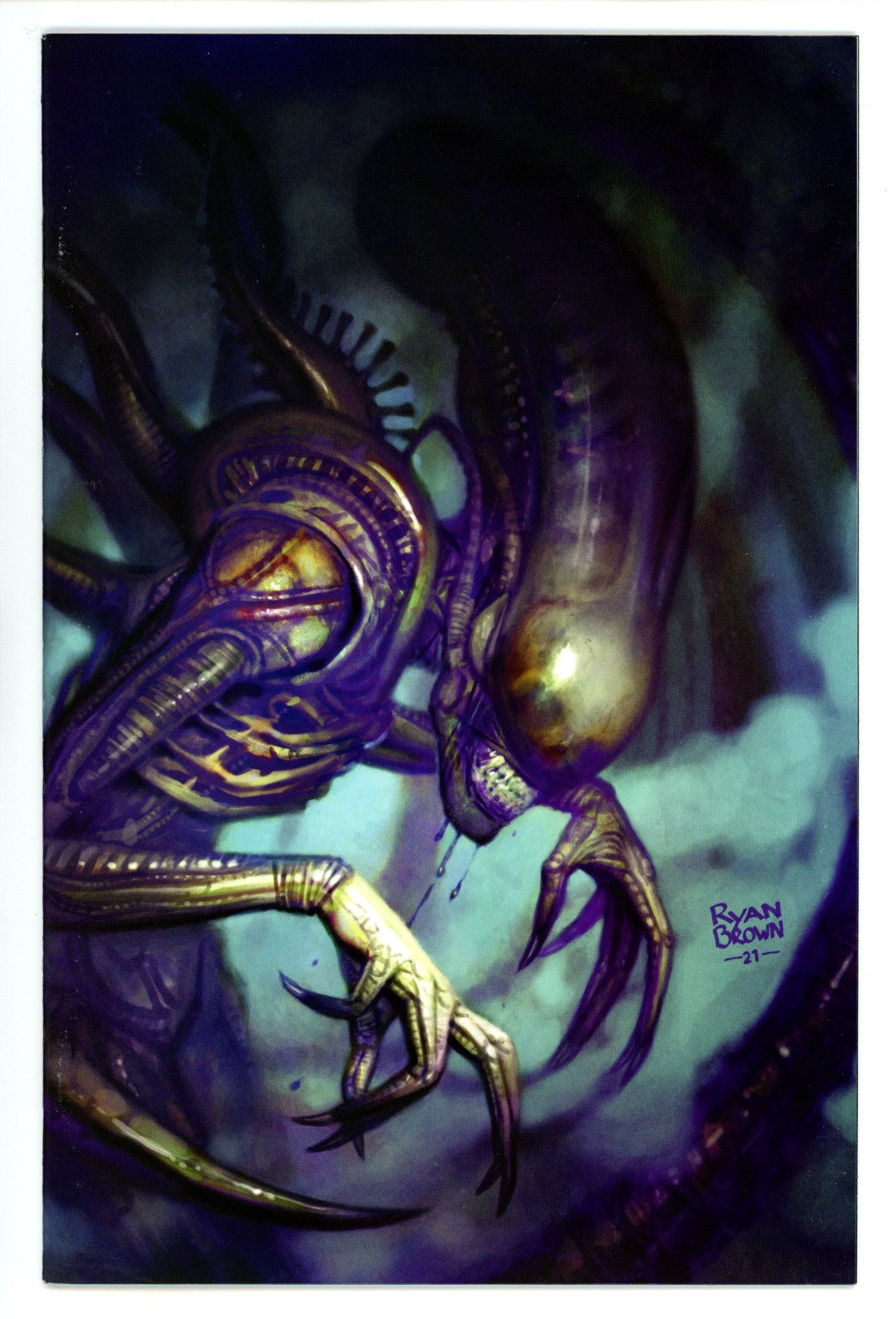 Alien Vol 1 1 VF/NM (9.0) (2021) Brown Virgin Exclusive Variant 