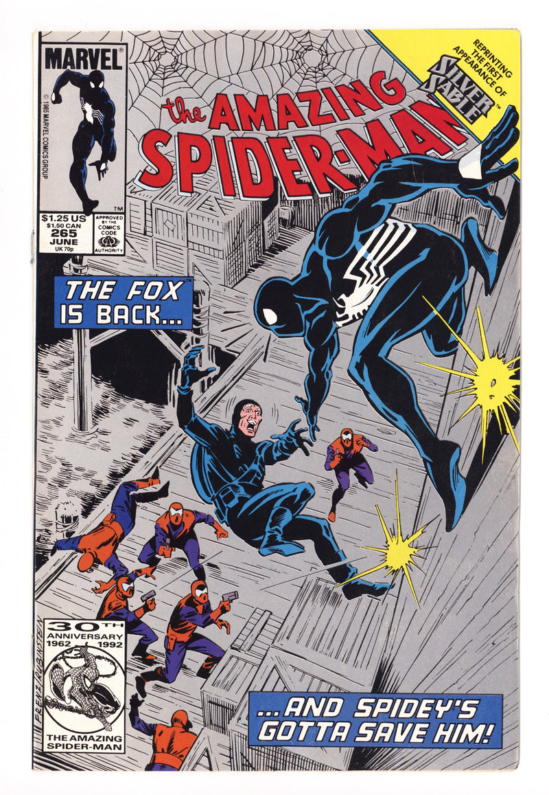 The Amazing Spider-Man Vol 1 265 VF- (7.5) (1992) 2nd Print 