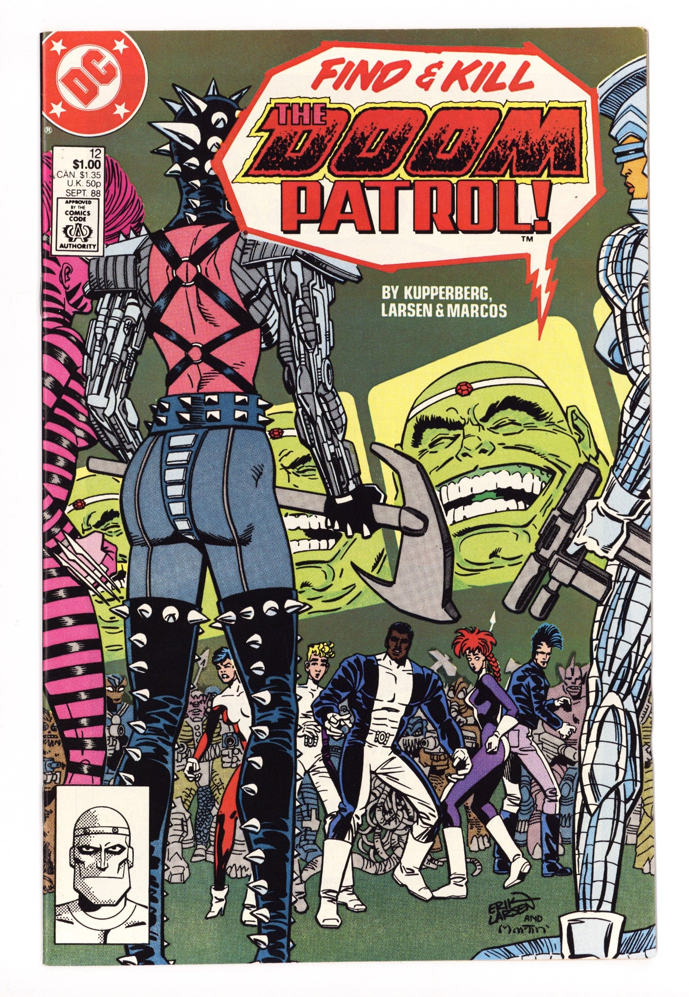 Doom Patrol Vol 2 12 High Grade (1988) 