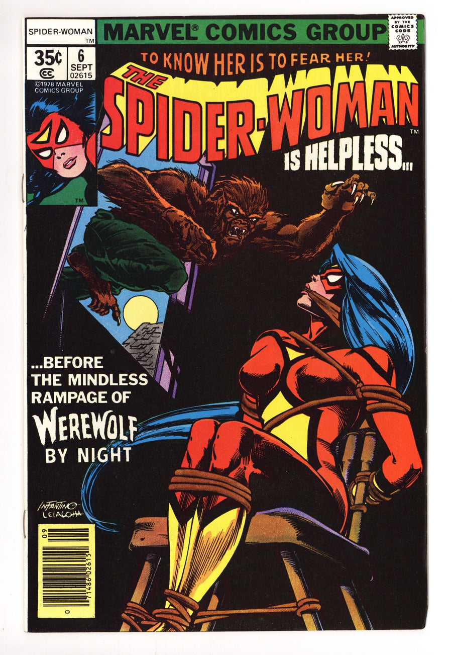 Spider-Woman Vol 1 6 VF- (7.5) (1978) 