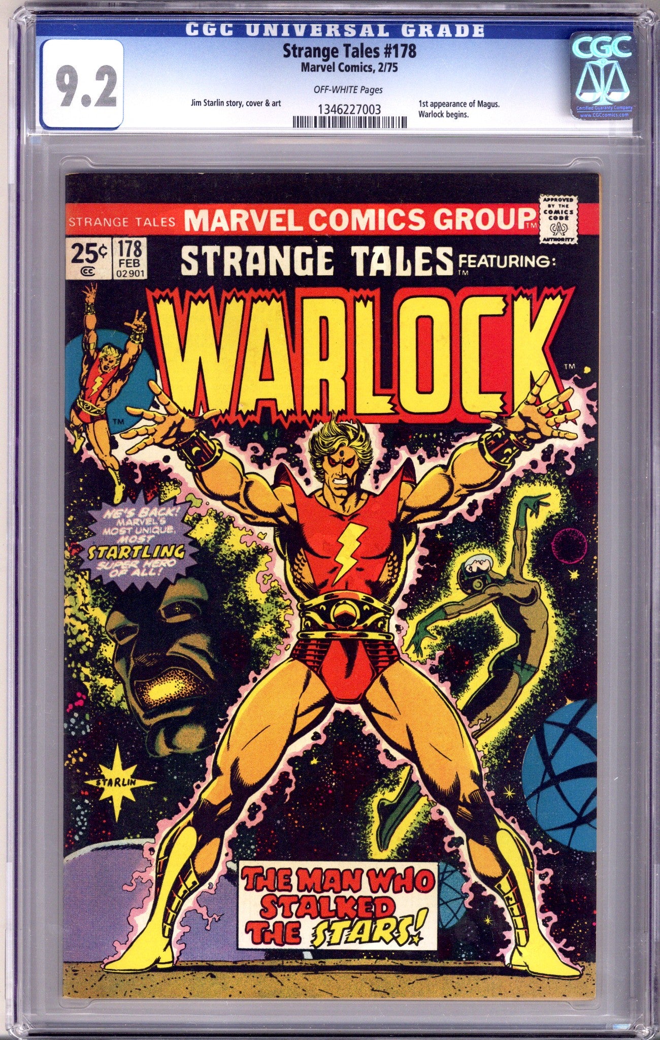 Strange Tales Vol 1 178 CGC 9.2 (1975)
