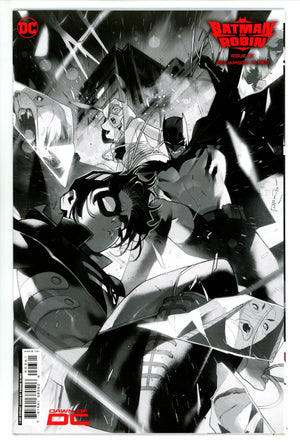 Batman and Robin Vol 3 3 VF/NM (9.0) (2023) Meo B&W Incentive Variant