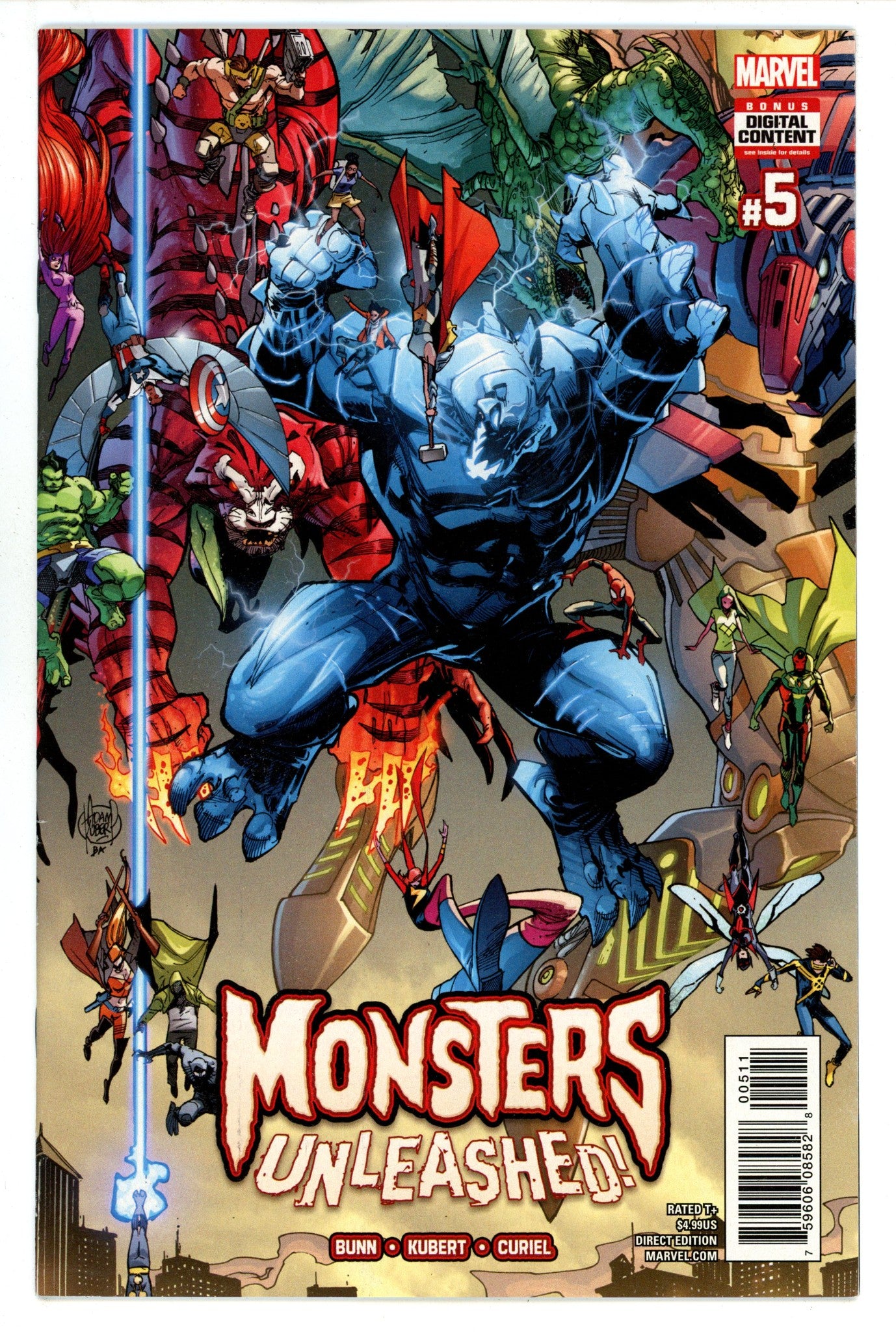 Monsters Unleashed Vol 2 5 High Grade (2017) 