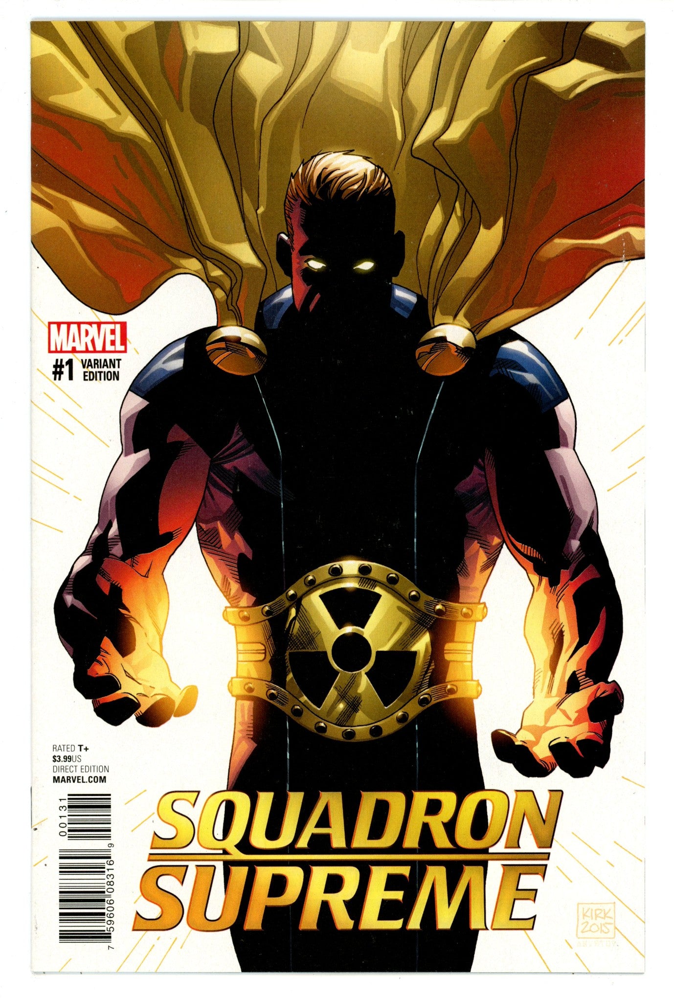 Squadron Supreme Vol 4 1 NM- (9.2) (2016) Variant Incentive Variant 