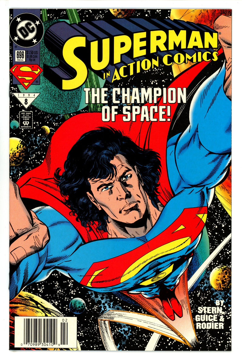 Action Comics Vol 1 696 Newsstand NM (1994)