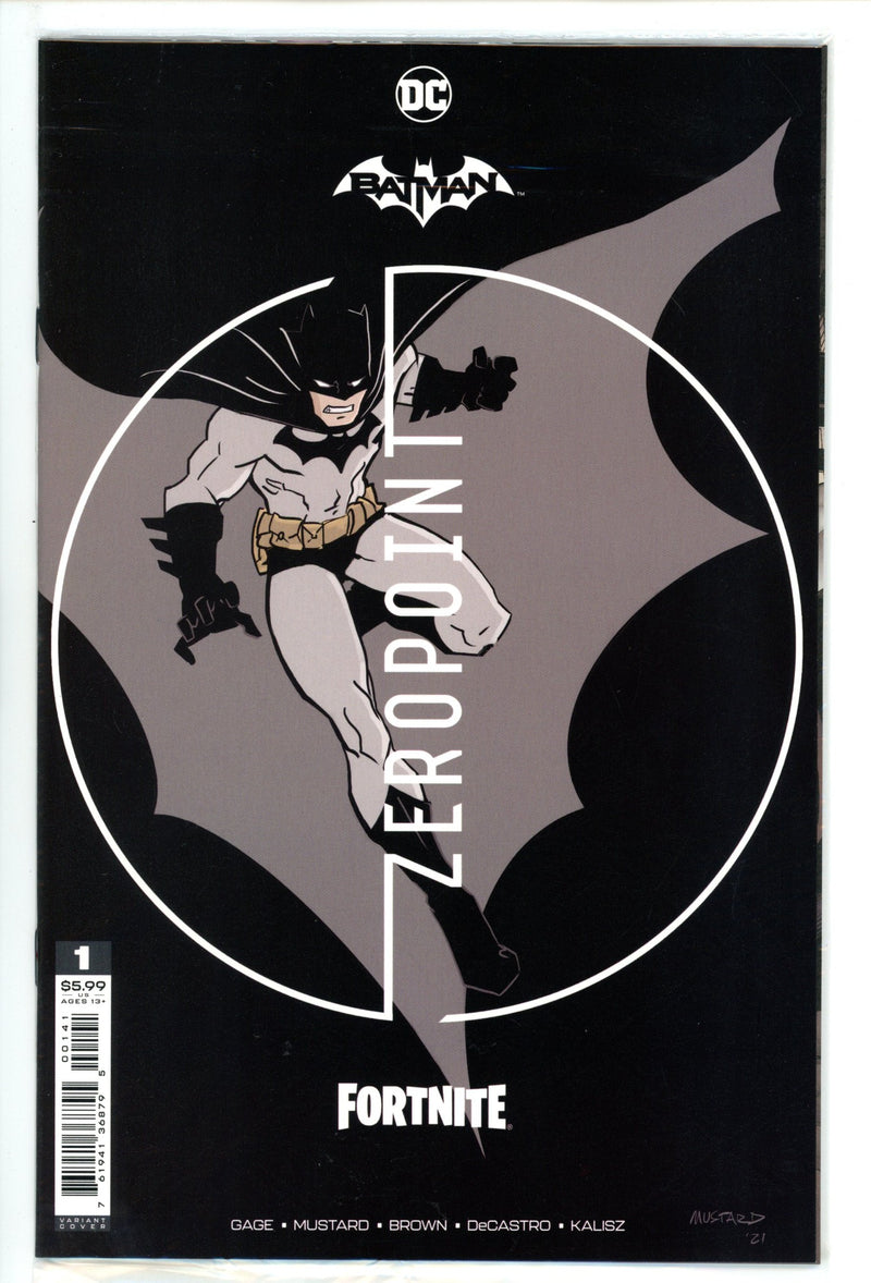 Batman / Fortnite: Zero Point 1 High Grade (2021) Mustard Variant 