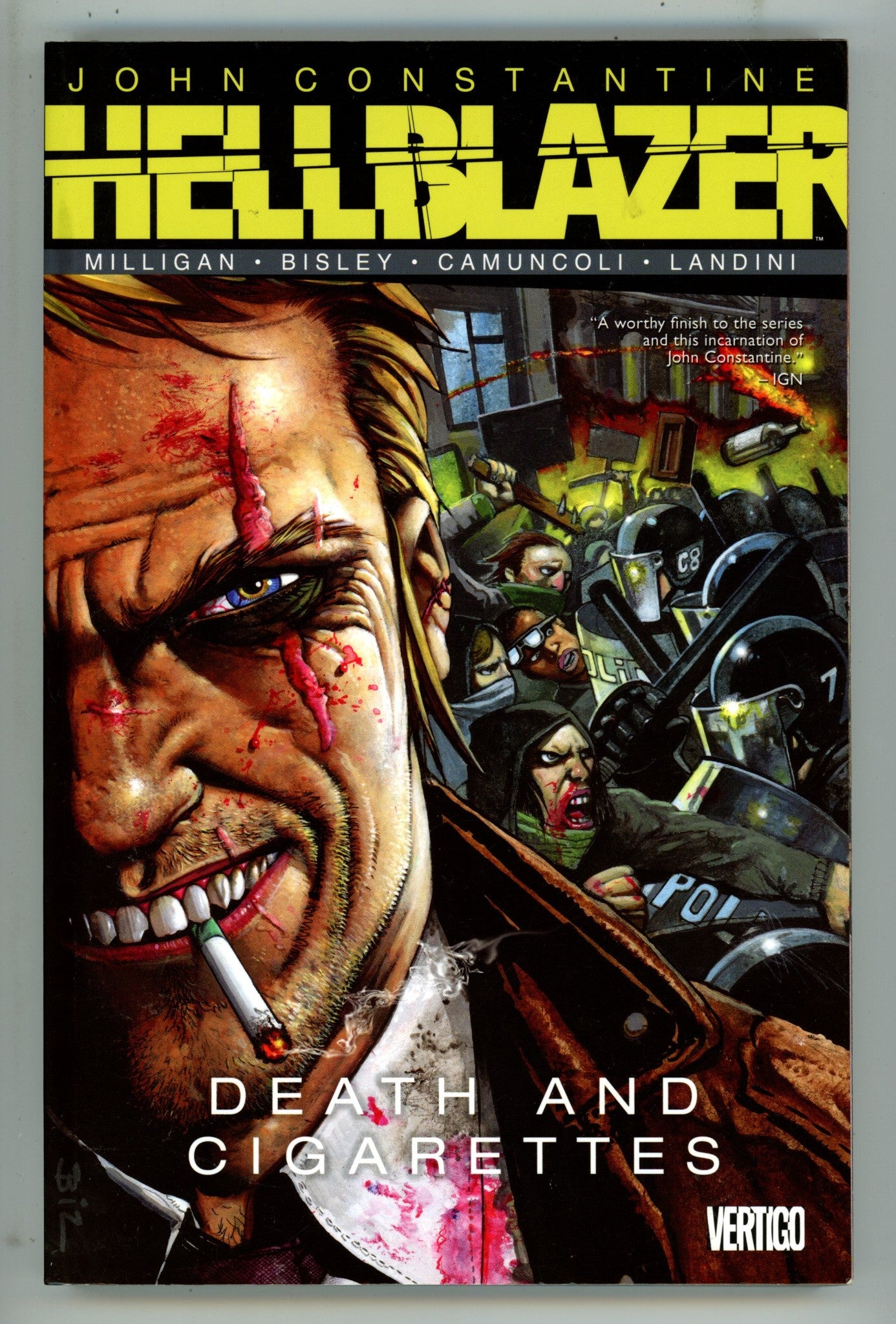 John Constantine, Hellblazer: Death and Cigarettes TPB [nn] Mid Grade (2013) 