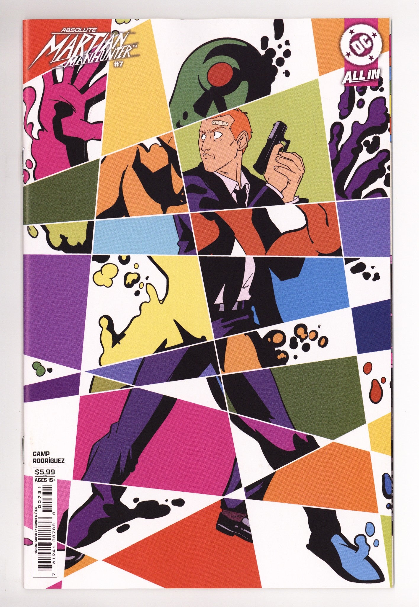 Absolute Martian Manhunter 7 Brandt Variant (2025)