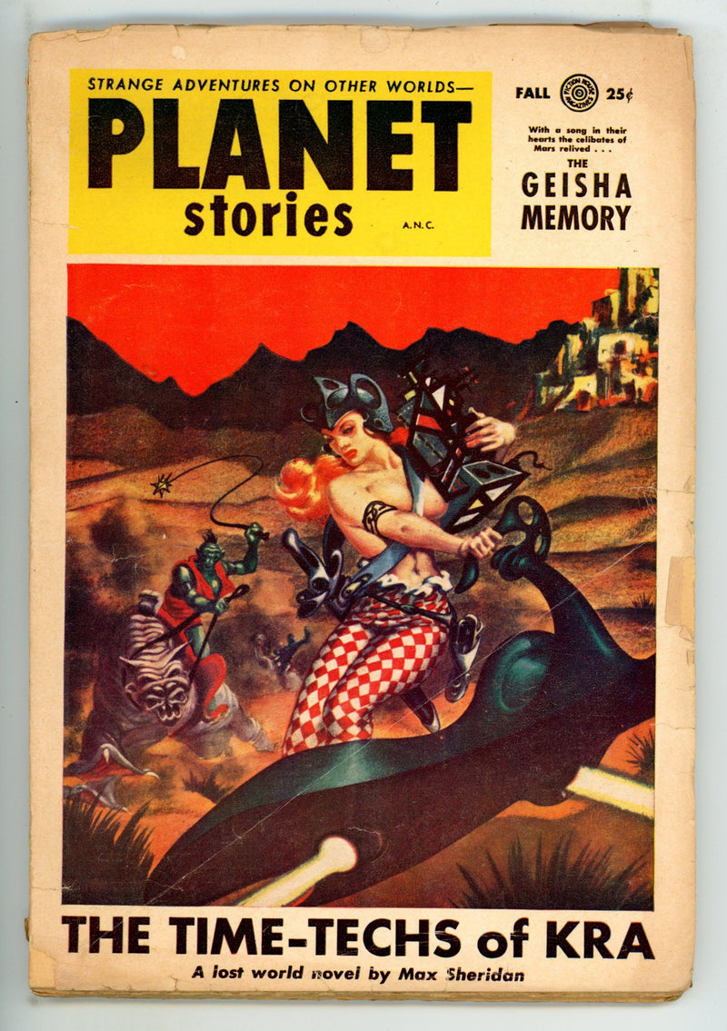 Planet Stories: The Time-Techs of Kra Vol 6 8 GD/VG (3.0) (1952) 