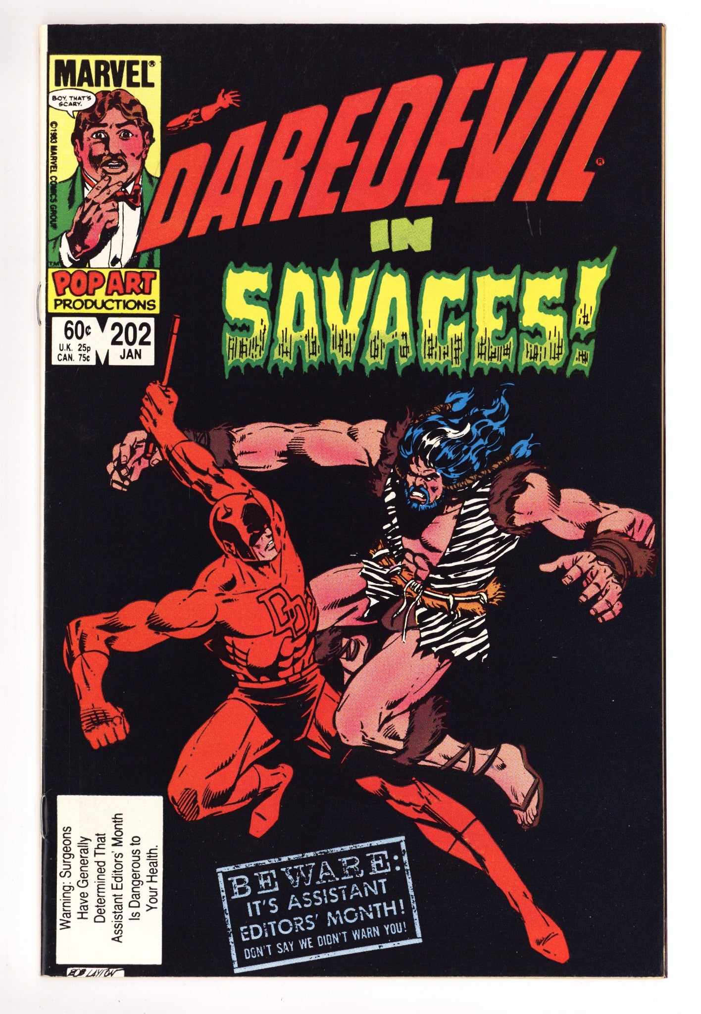 Daredevil Vol 1 202 Mid Grade (1984) 