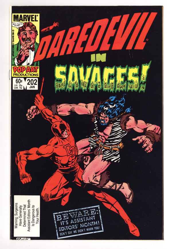 Daredevil Vol 1 202 Mid Grade (1984)