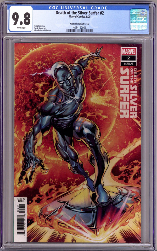 Death of the Silver Surfer 2 CGC 9.8 (NM/M) (2025) Castellini Variant