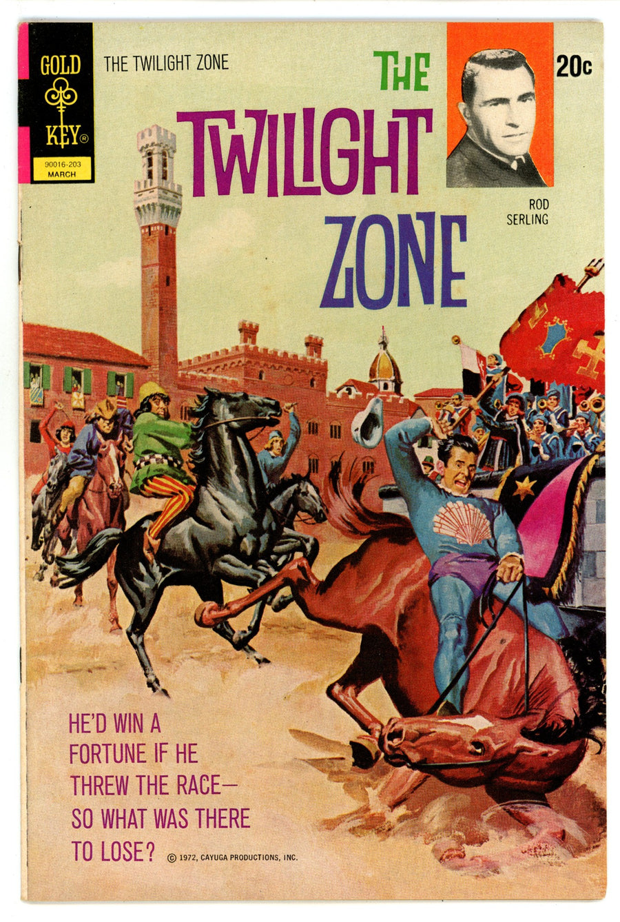 The Twilight Zone 42 FN (6.0) 20¬¢ Variant (1972) 