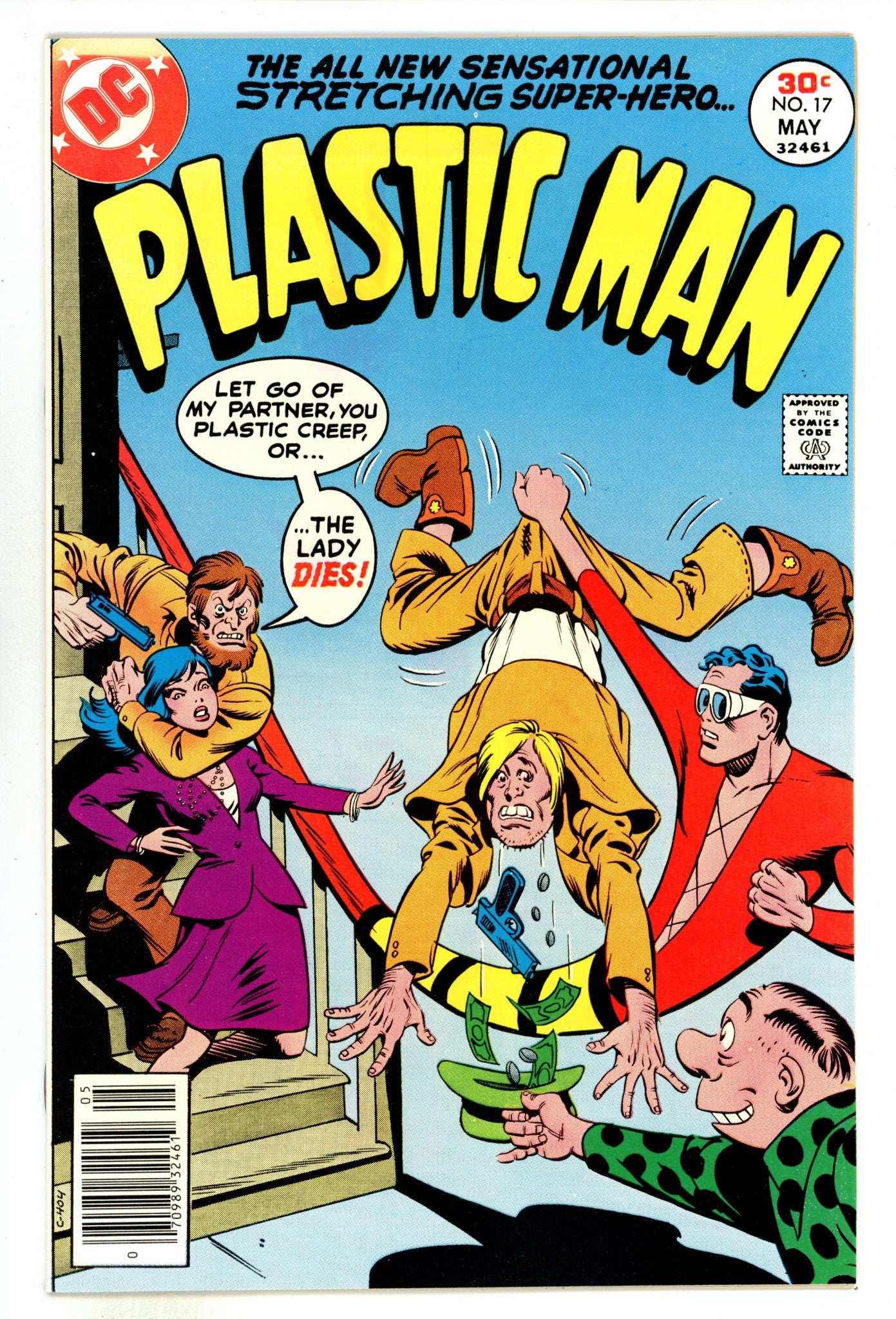 Plastic Man Vol 1 17 VF+ (8.5) (1977) 