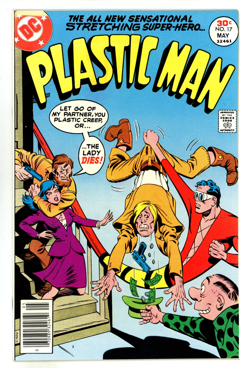 Plastic Man Vol 1 17 VF+ (8.5) (1977) 