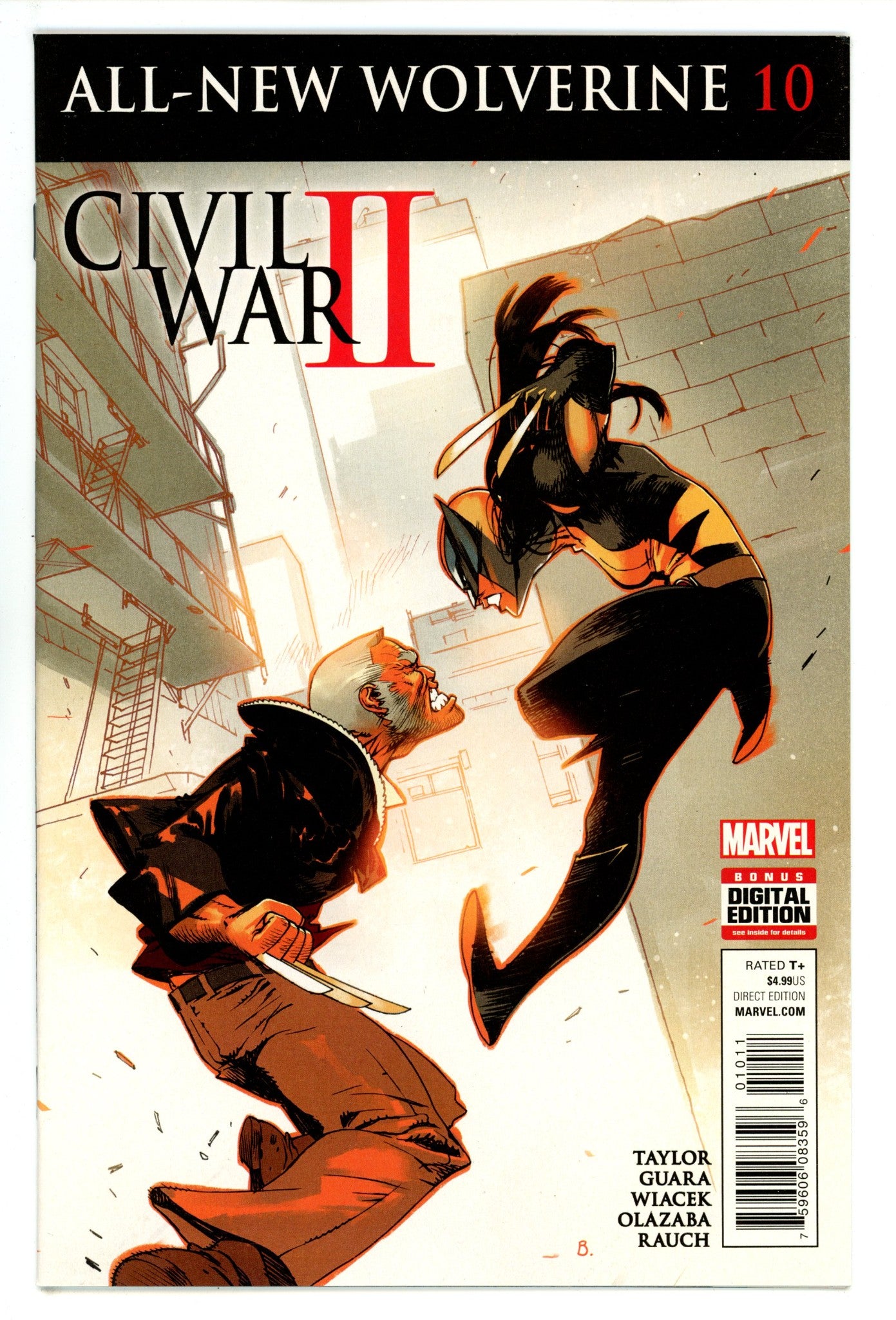 All-New Wolverine 10 High Grade (2016) 